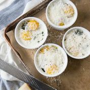 1153Recipe: Baked Eggs with Greens